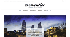 Desktop Screenshot of momentier.com